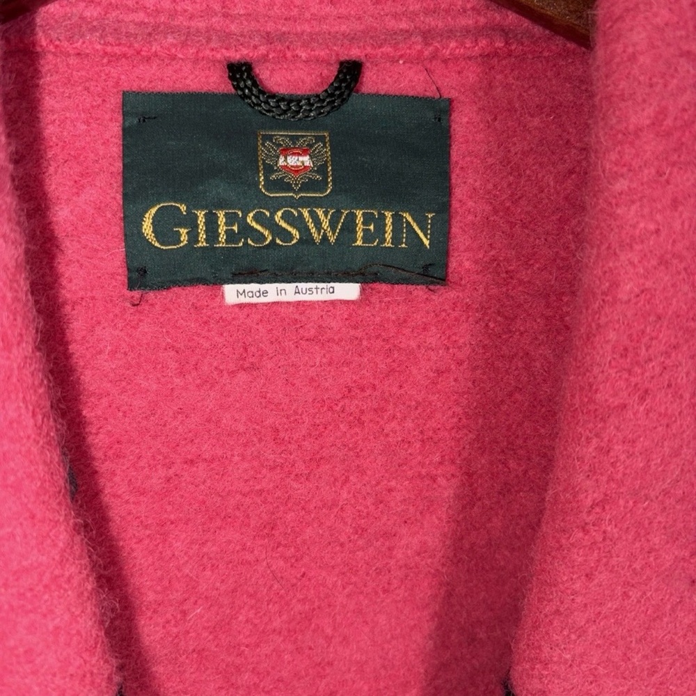 Giesswein Vintage 2002 Tyrolean Boiled wool Blazer - Picture 7 of 16